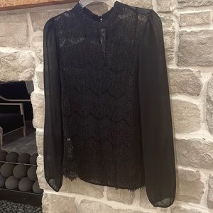Black Lace Top